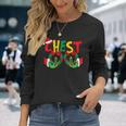 Chest Nuts Matching Chestnuts Christmas Couples Nuts Long Sleeve T-Shirt Gifts for Her