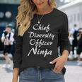 Chief Diversity Officer Occupation Work Long Sleeve T-Shirt Gifts for Her