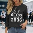 Class Of 2036 Grow With Me First Day Kindergarten Graduation Long Sleeve Gifts for Her