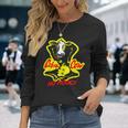 Cobra Cow No Moocy Satire Humor Long Sleeve T-Shirt Gifts for Her
