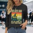 Cool Welding For Men Dad Ironworker Welder Pipefitter Worker Long Sleeve T-Shirt Gifts for Her