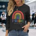 Dare To Be Yourself Love Is Love Gay Pride Month Lgbtq Long Sleeve T-Shirt Gifts for Her