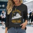 Ddg-1000 Uss Zumwalt Long Sleeve T-Shirt Gifts for Her