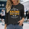 Dirt Track Racing Automobile Mx Motocross Race Car Racers Racing Long Sleeve T-Shirt T-Shirt Gifts for Her