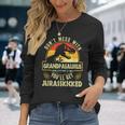 Dont Mess With Grandpasaurus Youll Get Jurasskicked Vintage Long Sleeve T-Shirt Gifts for Her
