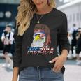 Eagle Mullet 4Th Of July Usa American Flag Merica Long Sleeve T-Shirt T-Shirt Gifts for Her