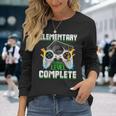 Elementary Level Complete Gamer Graduation Video Games Boys Long Sleeve T-Shirt T-Shirt Gifts for Her