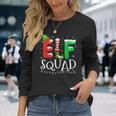 Elf Family Christmas Matching Pajamas Xmas Elf Squad Long Sleeve T-Shirt Gifts for Her