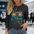 Family Cruise Squad 2023 Vacation Matching Group Long Sleeve T-Shirt Gifts for Her