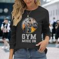 Fitness Workout Gym Bodybuilder Gym Mode On Bodybuilding Long Sleeve T-Shirt Gifts for Her