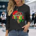Do It For-The-Culture Junenth Map Black History Month Long Sleeve T-Shirt Gifts for Her