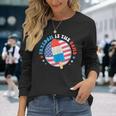 Freedom Is The Bomb Usa Flag Popsicle 4Th Of July Patriotic Long Sleeve T-Shirt T-Shirt Gifts for Her