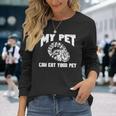Pet Love Ball Python Snake Lovers Long Sleeve T-Shirt Gifts for Her