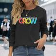Give Yourself Time To Grow Inspirational Motivational Growth Motivational Long Sleeve T-Shirt Gifts for Her