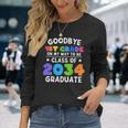 Goodbye 1St Grade Class Of 2034 Graduate 1St Grade Cute Long Sleeve T-Shirt T-Shirt Gifts for Her