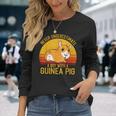 Guinea Pig Never Underestimate A Boy With A Guinea Pig For Pig Lovers Long Sleeve T-Shirt T-Shirt Gifts for Her