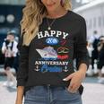Happy 20Th Anniversary Cruise Wedding Anniversary Long Sleeve T-Shirt Gifts for Her