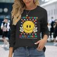 Happy First Day Of Hispanic Heritage Month Countries Flags Long Sleeve T-Shirt Gifts for Her