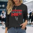 Hike Hiking Hiker Wander Trekker Explore Nature Camp Long Sleeve T-Shirt Gifts for Her