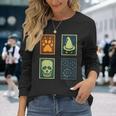 Inscryption Psychological Horror Card Categories Spooky Game Spooky Long Sleeve T-Shirt Gifts for Her