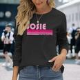 Josie Name Personalized Retro Vintage 80S 90S Birthday Long Sleeve T-Shirt Gifts for Her