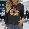 Let The Party Start The Concertina Player Is Here Concertina Long Sleeve T-Shirt Gifts for Her