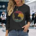Louisiana Retro Style Vintage Distressed 70S 80S 90S 70S Vintage Long Sleeve T-Shirt T-Shirt Gifts for Her
