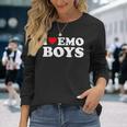 I Love Emo Boys Long Sleeve Gifts for Her