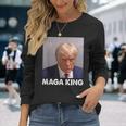 Maga King Trump Never Surrender Long Sleeve T-Shirt Gifts for Her