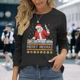Merry Mixmas Christmas Dj Hip Hop Music Party Ugly Fun Long Sleeve T-Shirt Gifts for Her