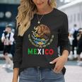 Mexico Independence Day Viva Mexico Pride Mexican Flag Long Sleeve T-Shirt Gifts for Her