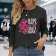 In This No One Fight Alone Breast Cancer Awareness Long Sleeve T-Shirt Gifts for Her