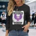 Overdose Awareness August We Wear Purple Overdose Awareness Long Sleeve Gifts for Her