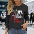 Papa Like A Grandpa Cooler Gun Right Owner Ar15 Fathers Day Long Sleeve T-Shirt T-Shirt Gifts for Her