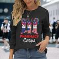 Pharmacy Crew 4Th Of July Cute Pills American Patriotic Long Sleeve T-Shirt Gifts for Her