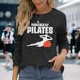 Pilates Like A Sport Only Harder Fitness Pilates Exercise Long Sleeve T-Shirt Gifts for Her