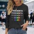 Pride Month Demon Lgbt Gay Pride Month Transgender Lesbian Long Sleeve T-Shirt T-Shirt Gifts for Her