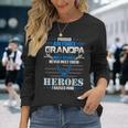 Proud Air Force Grandpa Usair Force Veterans Day Long Sleeve T-Shirt T-Shirt Gifts for Her