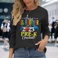 Proud Lil Brother Of A 2023 Prek Graduate Lover Long Sleeve T-Shirt T-Shirt Gifts for Her