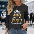 Proud Meme Of A Class Of 2023 Graduate Senior 23 Long Sleeve T-Shirt T-Shirt Gifts for Her