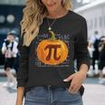 Pumpkin Pie Math Halloween Thanksgiving Pi Day Long Sleeve T-Shirt Gifts for Her