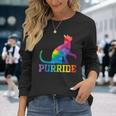 Purride Cat Gay Pride Lgbt Month 2023 Lgbt Love Cat Long Sleeve T-Shirt T-Shirt Gifts for Her