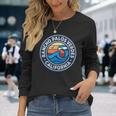Rancho Palos Verdes California Ca Vintage Nautical Waves Des Long Sleeve T-Shirt Gifts for Her