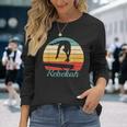 Rebekah Name Personalized Gymnastics Long Sleeve T-Shirt Gifts for Her