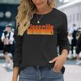 Retro 80S Style Placerville Ca Long Sleeve T-Shirt Gifts for Her