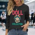 Retro Vintage Doll Collector Dolls Collecting Lover Graphic 1 Long Sleeve T-Shirt Gifts for Her