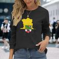Saxony-Anhalt Flag German Region Long Sleeve T-Shirt Gifts for Her