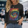 Straight Outta 5Th Grade Graduation Class Of 2023 Tie Dye Long Sleeve T-Shirt T-Shirt Gifts for Her