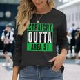 Straight Outta Area 51 Storm Area 51 Event Long Sleeve T-Shirt T-Shirt Gifts for Her