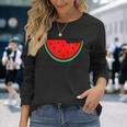 'This Is Not A Watermelon' Palestine Collection Long Sleeve T-Shirt Gifts for Her